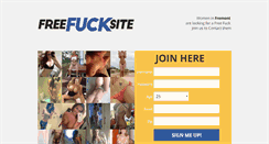 Desktop Screenshot of freefucksite.net
